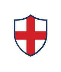 England Flag Badge Stickers