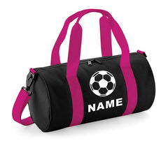 Personalised Football with Your Name School Gym Kit Kids Bag Gift Gym Essentials