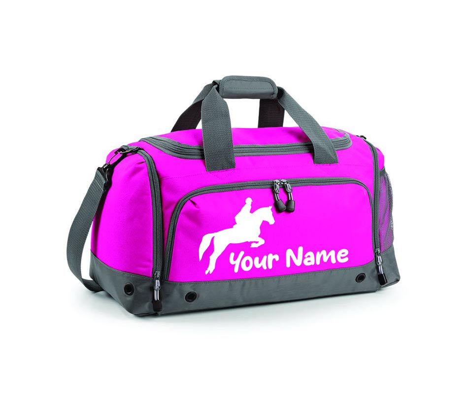 Personalised Football Holdall With Your Name Or Club Kids Boys Mens Kit Bag