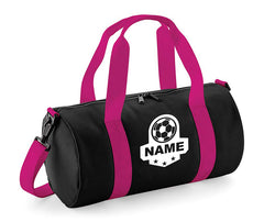 Personalised Football with Any Name School Gym Kit Kids Bag Gift Gym Essentials