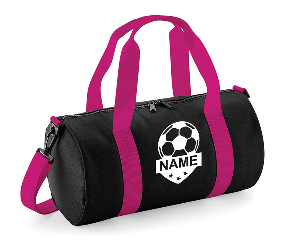 Personalised Football with Your Name School Gym Kit Kids Bag Gift Gym Essentials