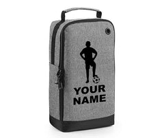 Personalised Any Name Children Boot Bag Boys Football Rugby Kids Sports PE Kit Bag