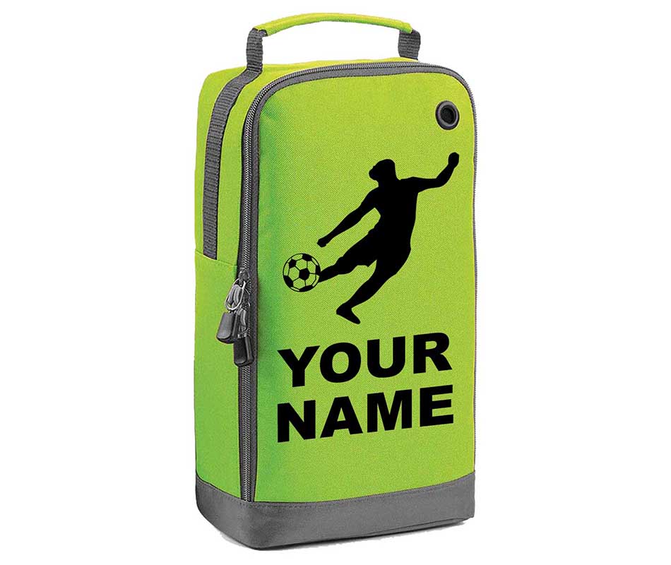 Personalised Any Name Rugby Football Boot Bags Sports School Gym PE Shoe Kit Bag