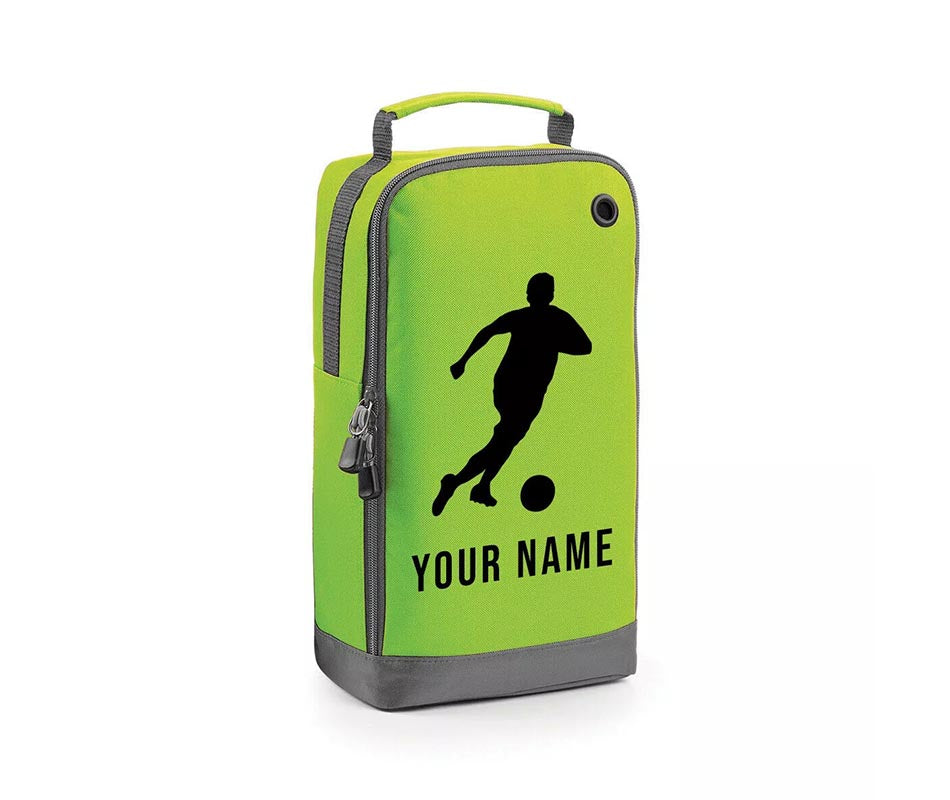 Personalised Football Boot Bags Sports School Gym PE Footy Accessories Kit Bag