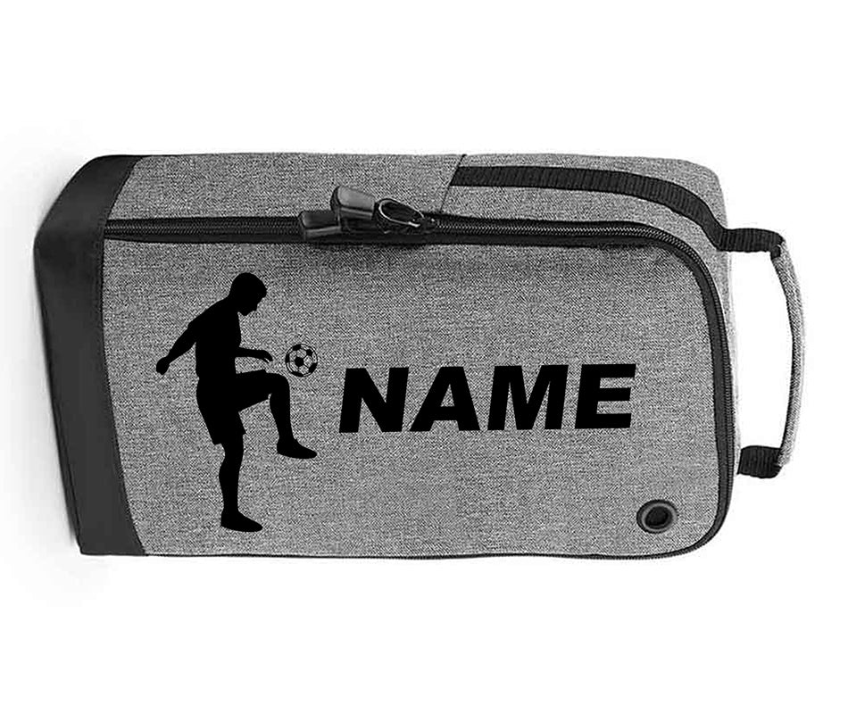 Personalised Any Name Children Football Player Boot Bag Boys Rugby Kids Sports PE Kit Bag