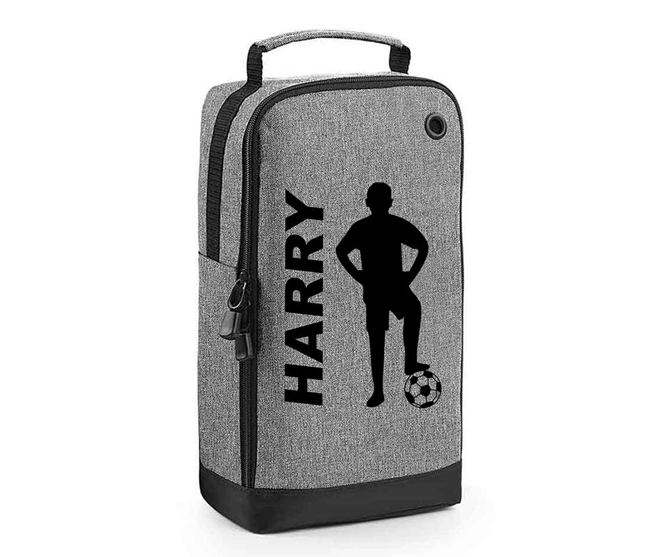 Personalised Any Name Children Boot Bag Boys Football Rugby Kids Sports PE Kit Bag