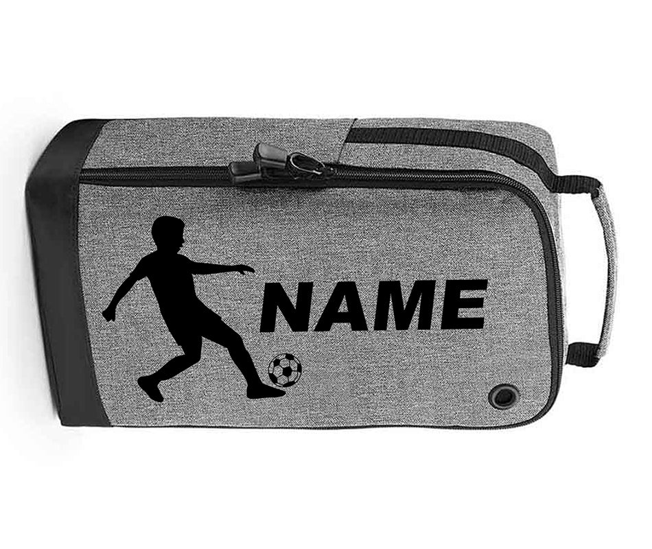 Personalised Any Name Children Football Player Boot Bag Boys Rugby Kids Sports PE Kit Bag