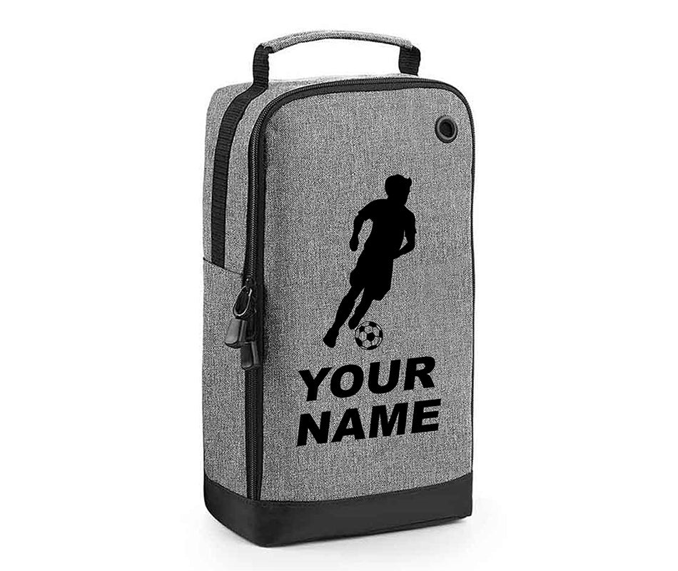 Personalised Any Name Children Football Player Boot Bag Boys Rugby Kids Sports PE Kit Bag