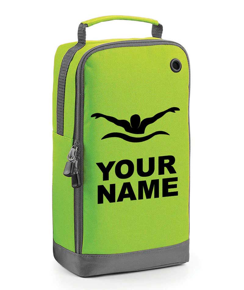 Personalised Any Name Swimming Boot Bags Sport School Gym PE Accessories Kit Bag