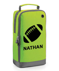 Personalised Football Rugby Boot Bags Sports School Gym PE Accessories Kit Bag