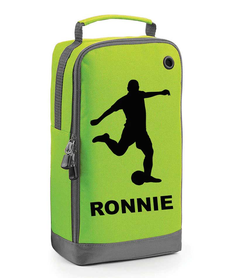 Personalised Any Name Rugby Football Boot Bags Sports School Gym PE Accessories Customised Shoe Kit Bag With Boot Compartment