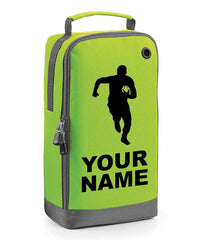 Personalised Childrens Football Rugby Boot Bag Boys Kids Sports Footy PE Kit Bag