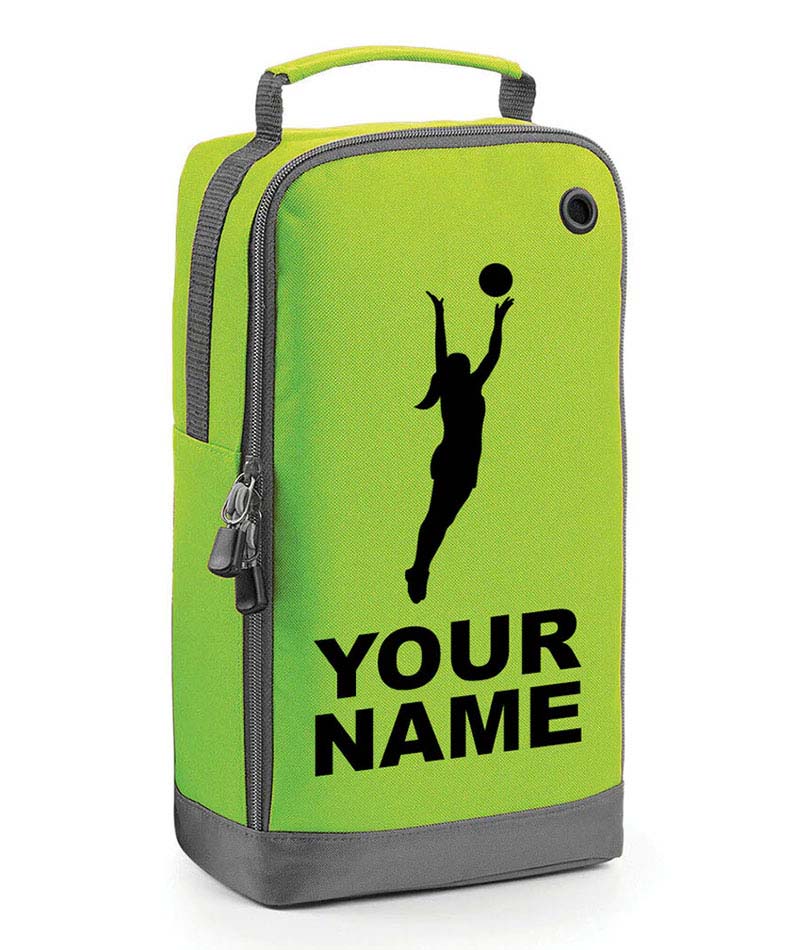 Prospo Personalised Girls Netball Boot Bag Kids Shoe Bag Sports School PE Kit