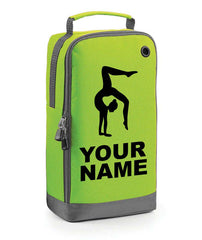 Personalised Any Name Gymnastics Boot Bags Dance Ballet Sports Pe Custom Kit Bag