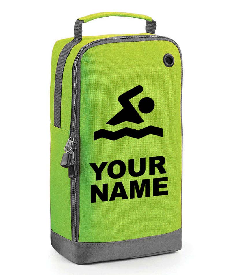 Personalised Any Name Swimming Boot Bags Sport School Gym PE Accessories Kit Bag