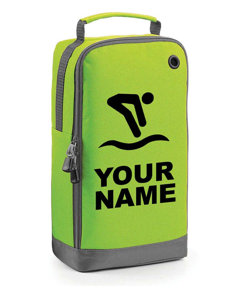 Personalised Any Name Swimming Boot Bags Sport School Gym PE Accessories Kit Bag