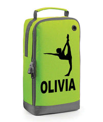 Personalised Any Name Gymnastics Boot Bags Dance Ballet Sports Pe Custom Kit Bag