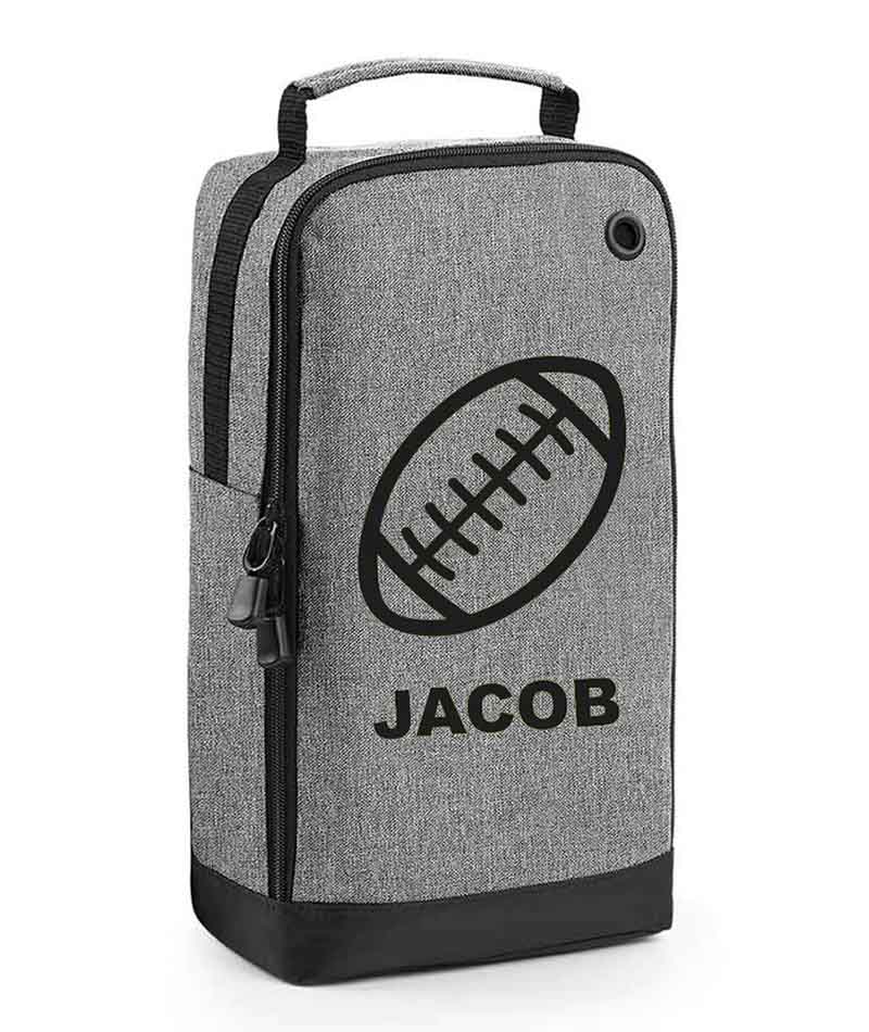 Personalised Football Rugby Boot Bags Sports School Gym PE Accessories Kit Bag