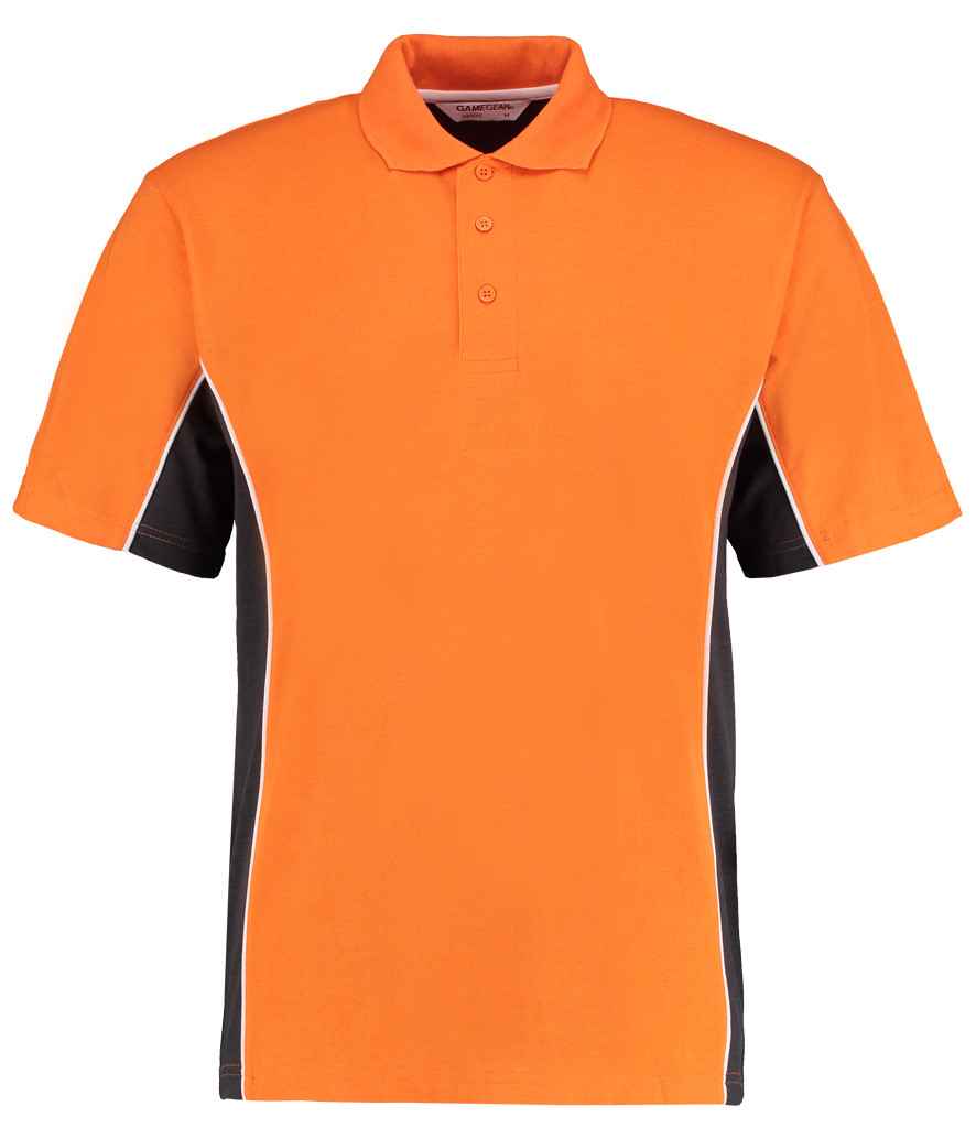 Kustom Kit Track PolyCotton Piqu Polo Shirt