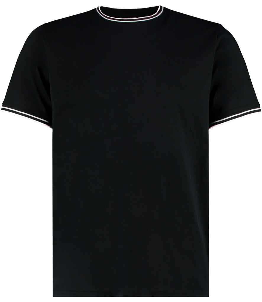 Kustom Kit Fashion Fit Tipped TShirt