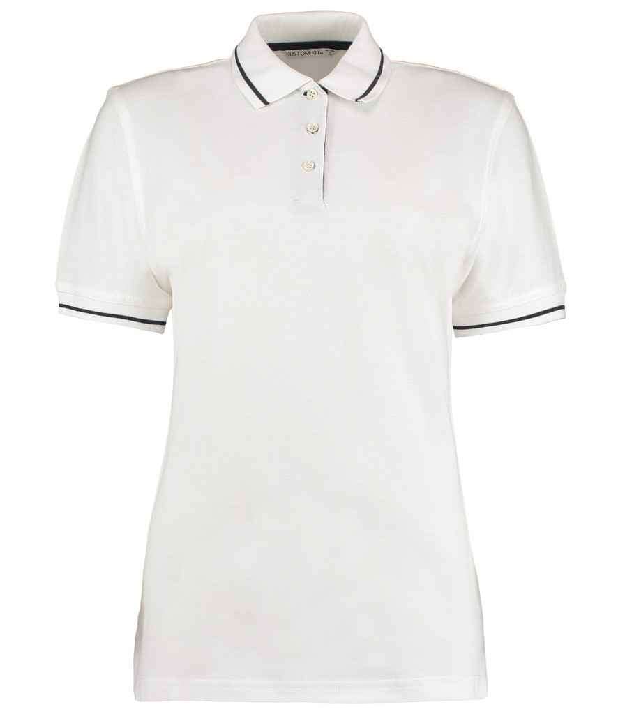 Kustom Kit Ladies St Mellion Tipped Cotton Piqu Polo Shirt