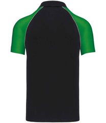 Kariban Baseball Cotton Piqu Polo Shirt