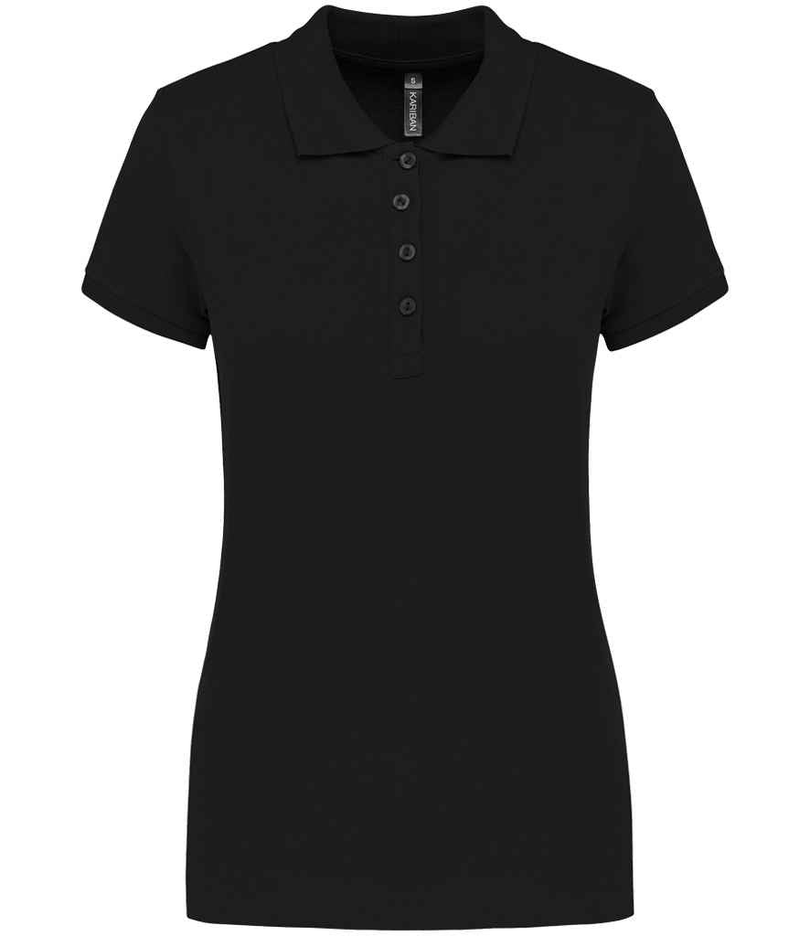 Kariban Ladies Short Sleeve Piqu Polo Shirt