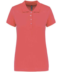 Kariban Ladies Short Sleeve Piqu Polo Shirt