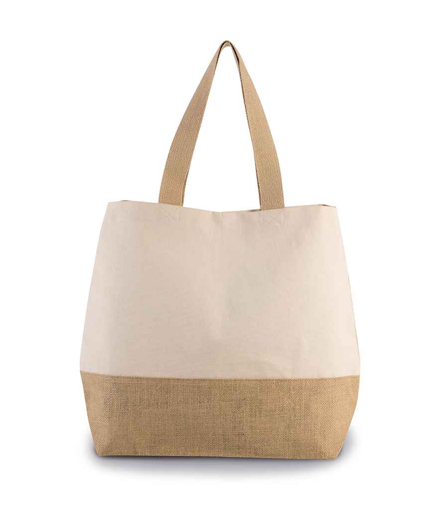 Kimood Canvas  Jute Shopper