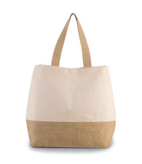 Kimood Canvas  Jute Shopper