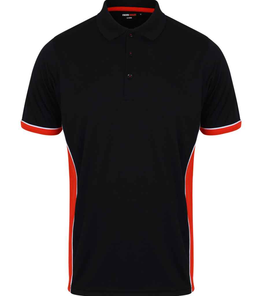 Finden  Hales Contrast Panel Polo Shirt
