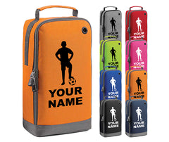 Personalised Any Name Children Boot Bag Boys Football Rugby Kids Sports PE Kit Bag