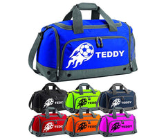 Personalised Football Holdall With Your Name Or Club Kids Boys Men Kit Bag Water-Resistant Unisex Comfortable