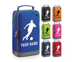 Personalised Football Boot Bags Sports School Gym PE Footy Accessories Kit Bag