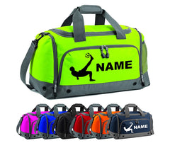 Personalised Football Holdall With Your Name Or Club Kids Boys Men Kit Bag