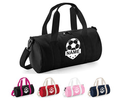 Personalised Football with Your Name School Gym Kit Kids Bag Gift Gym Essentials