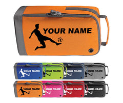 Personalised Any Name Children Football Player Boot Bag Boys Rugby Kids Sports PE Kit Bag