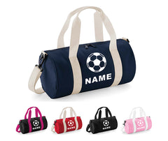 Personalised Football with Your Name School Gym Kit Kids Bag Gift Gym Essentials