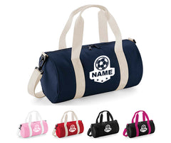 Personalised Football with Any Name School Gym Kit Kids Bag Gift Gym Essentials