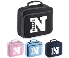 Personalised Name Lunch Bag Boys Girls Insulated Children School Dinner Box