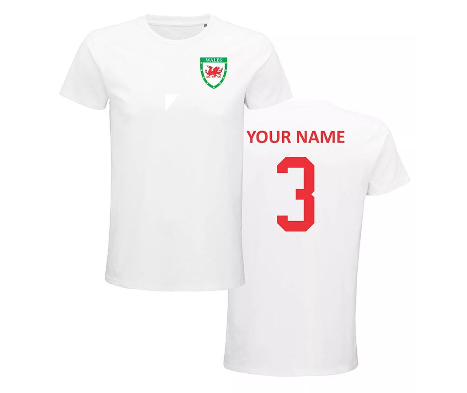 Personalised Wales Custom Football Shirts for Boys and Girls Best Birthday Gift