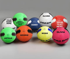 Personalised Any Text Training Football - Size 3, 4, 5 Highly Durable Balls