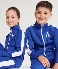 Kids Unisex Personalised Initials Tracksuit Top Kids Boys Girls Childrens Any Name Custom Tracksuit Jacket