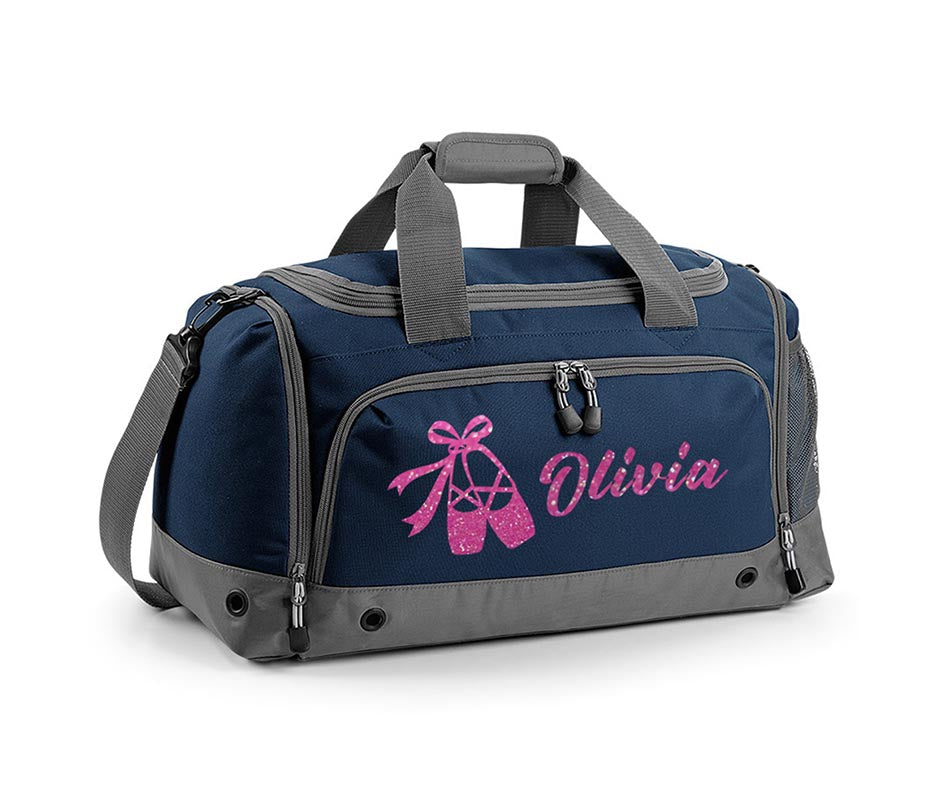 Personalised Gymnastic She Holdall  Your Name or Club Kids Boys Men Kit Bag