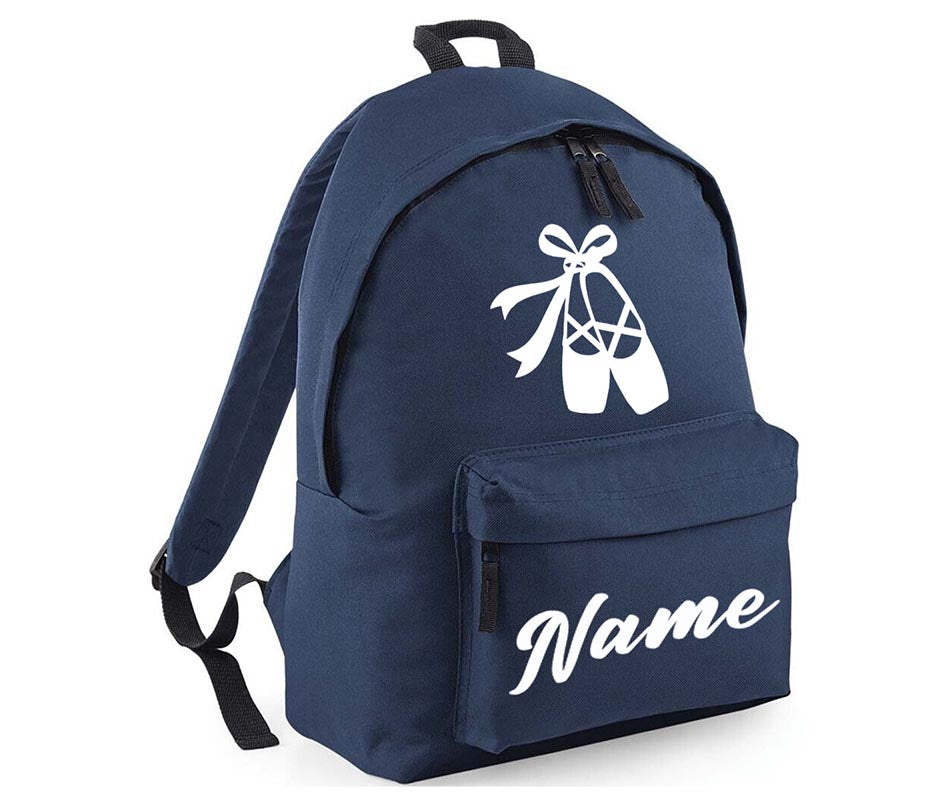 Personalised Gymnastics School Backpack Kids Any Name Text Girls Casual Travel