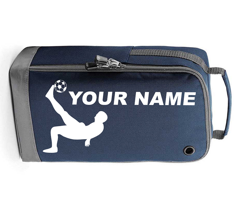 Personalised Any Name Children Boot Bag Boys Football Rugby Kids Sports PE Kit Bag