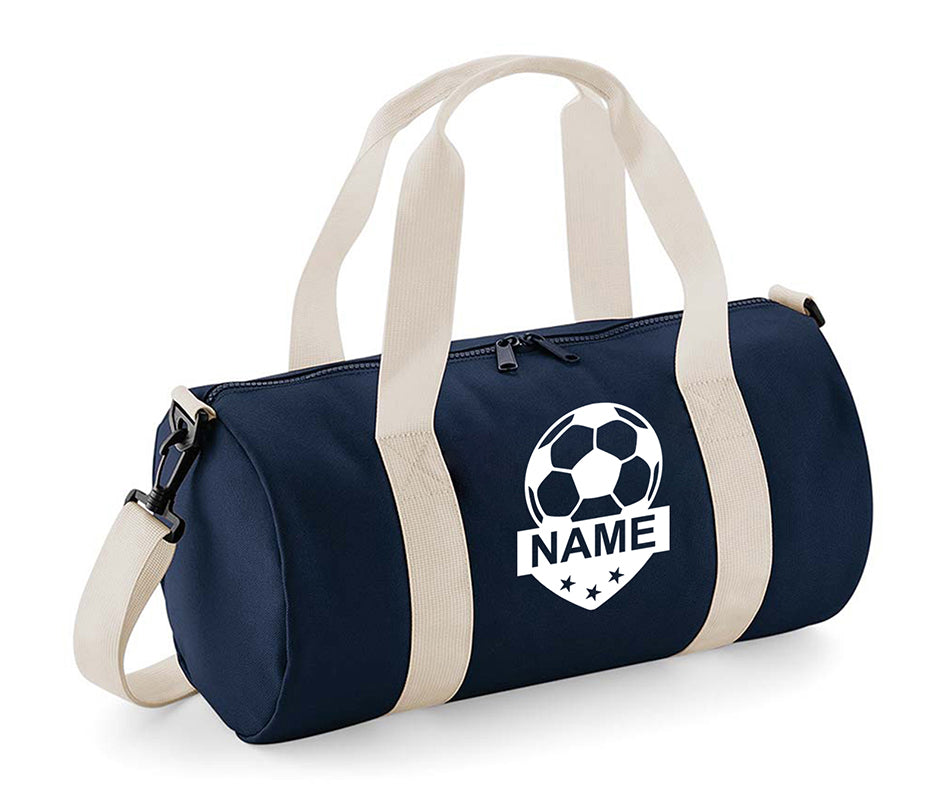 Personalised Football with Your Name School Gym Kit Kids Bag Gift Gym Essentials