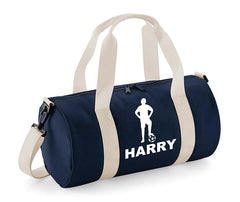 Personalised Football Player with Your Name School Gym Kit Kids Bag Gift Gym