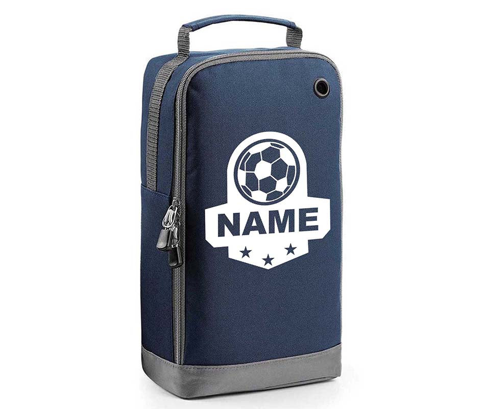 Personalised Any Name Rugby Football Boot Bags Sports School Gym PE Shoe Kit Bag