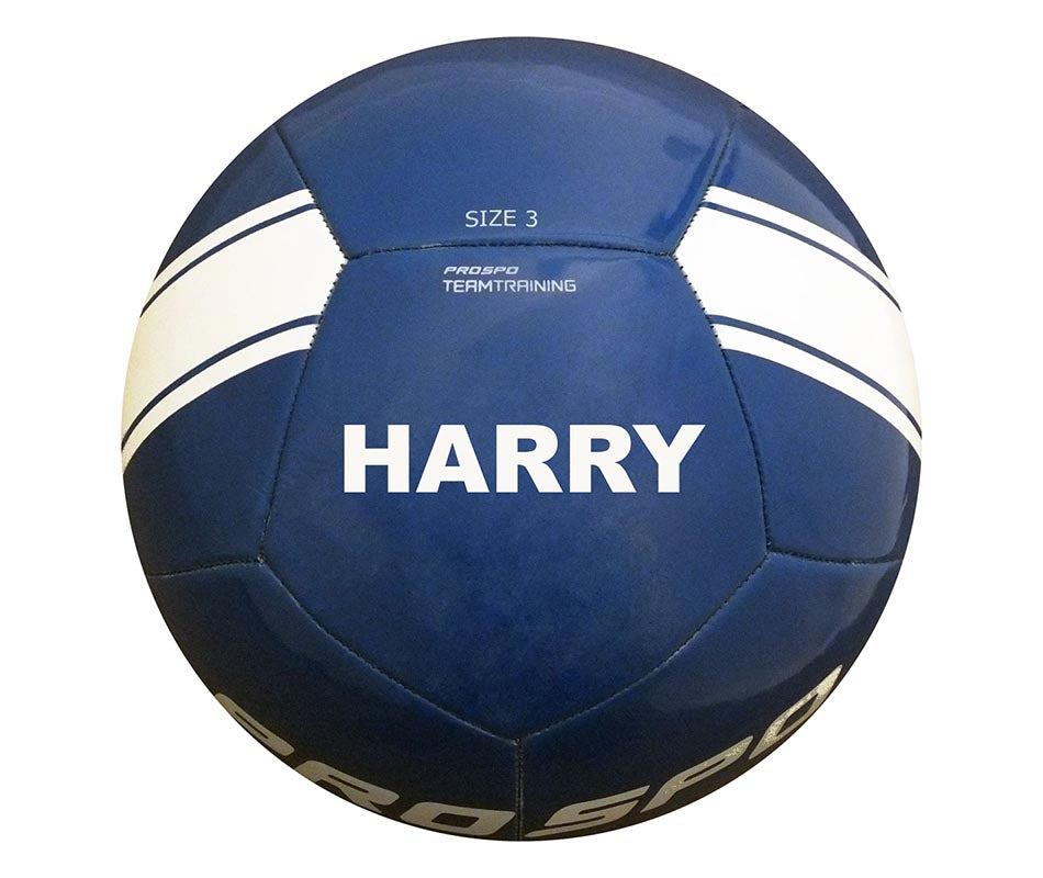 Personalised Any Text Training Football - Size 3, 4, 5 Highly Durable Balls